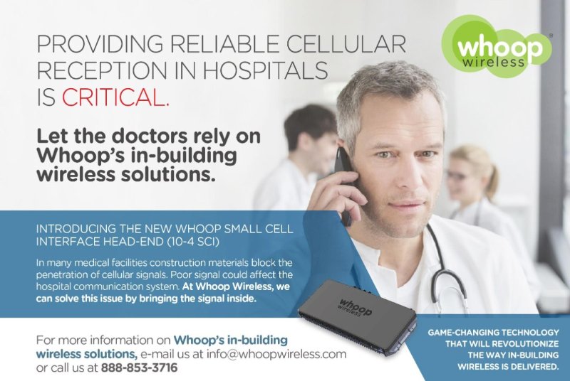 Hospital Lack of Cellular Reception is Solved!